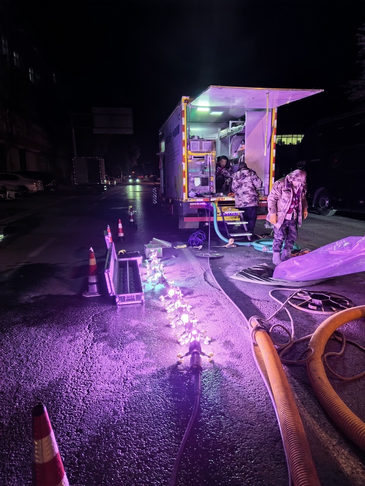 沈陽市文萃路管道光固化修復項目